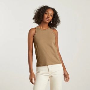 Everlane Organic Cotton Cutaway Tank